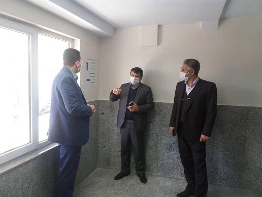 بازدید رئیس کل دادگستری آذربایجان شرقی از ساختمان جدید حوزه قضایی خواجه