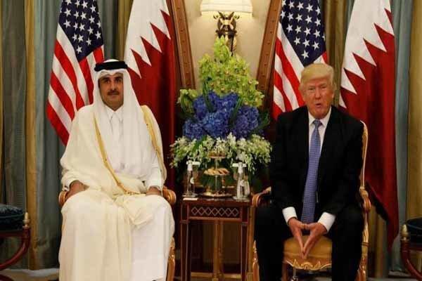 «دونالد ترامپ» با امیر قطر درباره افغانستان گفتگو کرد