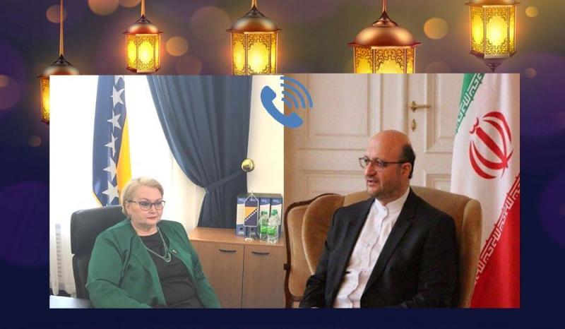 تاکید ایران و بوسنی و هرزگوین بر گسترش مناسبات دوستانه دو کشور