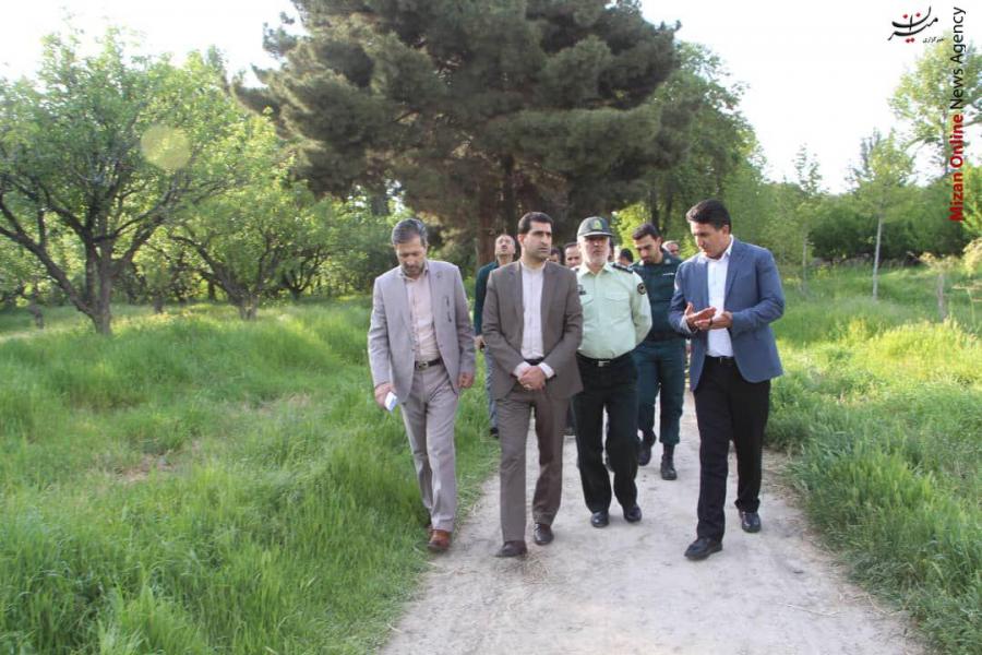 ورود دادستان شهریار به موضوع قطع درختان باغ مرحوم آیت اللهی در باغستان