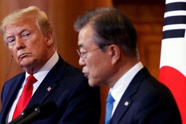 ترامپ: کره جنوبی با پرداخت پول بیشتر به واشنگتن موافقت کرده است