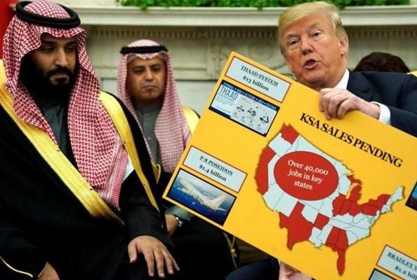 ترامپ تهدید کرد: تولید نفت کاهش نیابد، آمریکا نیروهایش را از عربستان خارج می‌کند