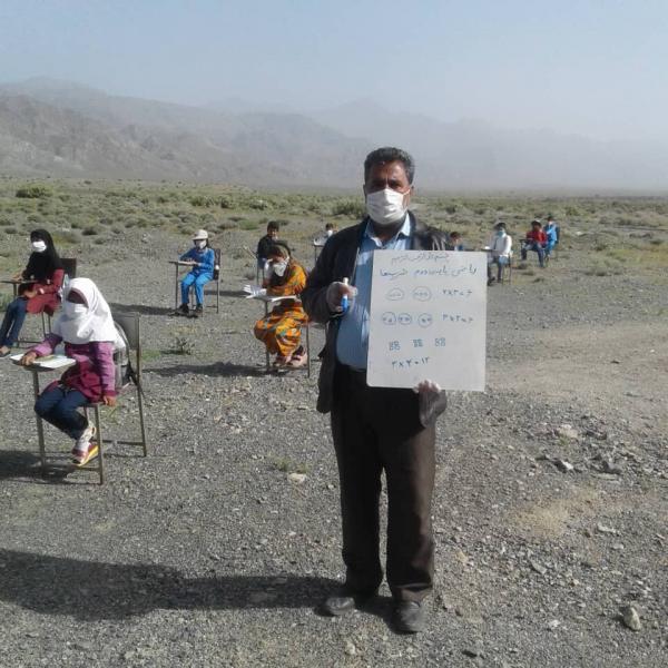 حضور خودجوش معلمان عشایر خراسان شمالی در مدارس
