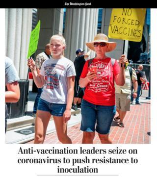 در رسانه‌های آمریکا؛ چرا مخالفان واکسیناسیون از حالا علیه واکسن کرونا قیام کرده‌اند؟