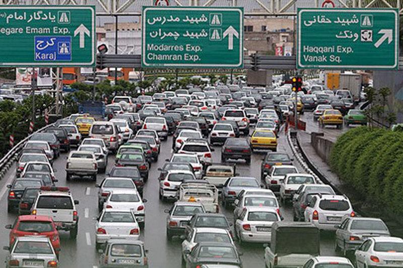 علت ترافیک صبح امروز تهران چه بود؟