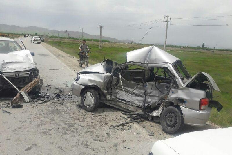 حادثه رانندگی محور مهاباد - بوکان پنج زخمی برجا گذاشت