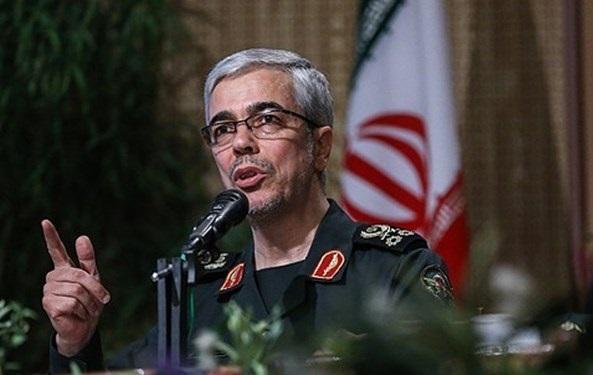 سرلشکر باقری: هرگونه خطای تروریست‌های آمریکایی در هر نقطه با پاسخ قاطع ایران روبرو می‌شود
