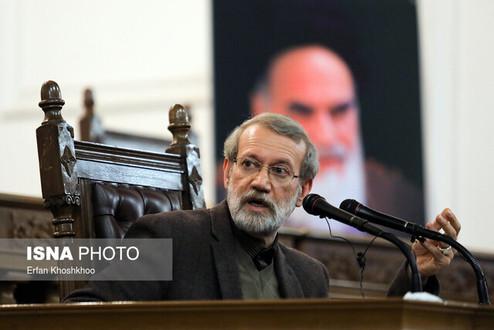 لاریجانی: مجلس کل ایران و تصمیمش تصمیم مردم است