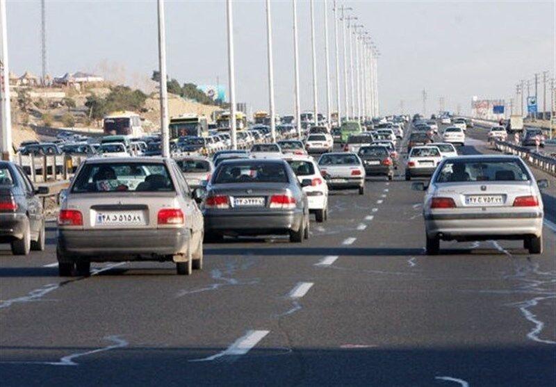 بیشترین ترافیک در محورهای غربی اصفهان است