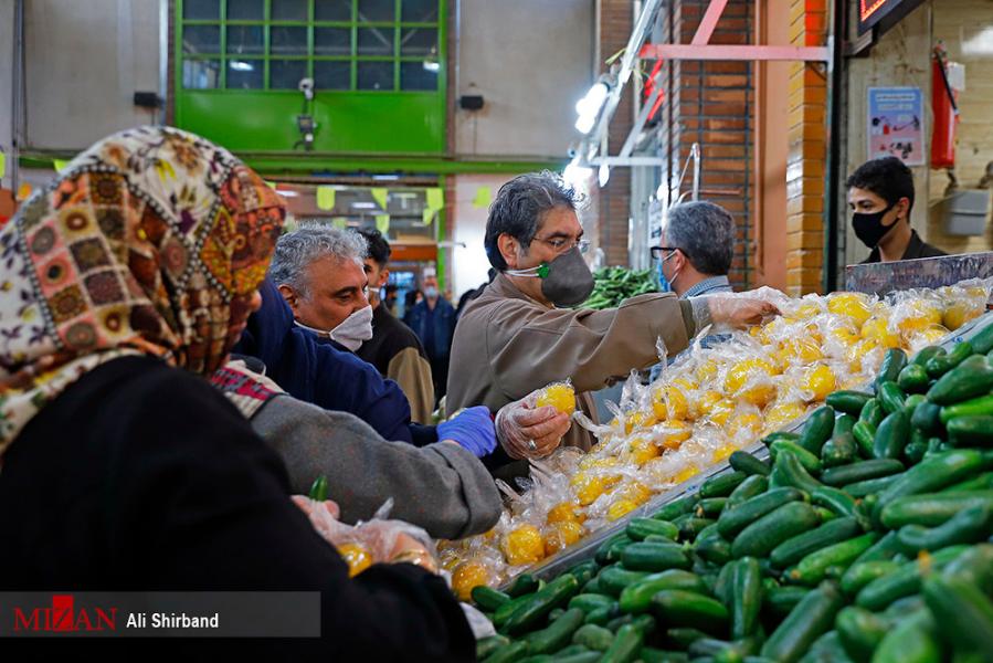 بازدید دادستان سمنان از بازار میوه و تره بار