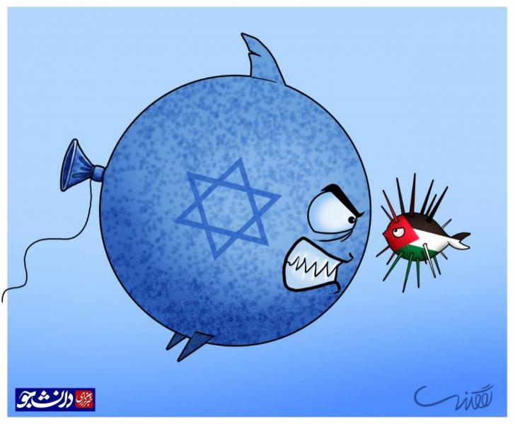 کاریکاتور نابودی اسرائیل نزدیک است