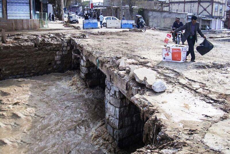 پل‌های تخریب شده از سیل در خرم‌آباد تا ۲ماه دیگر تکمیل می‌شوند