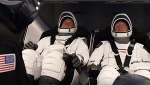 برای اولین بار دو فضانورد با فضاپیمایی خصوصی راهی مدار شدند + ویدئو - Gooya News