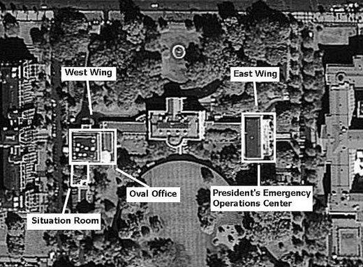 اسرار پناهگاه مخفی کاخ سفید/عکس