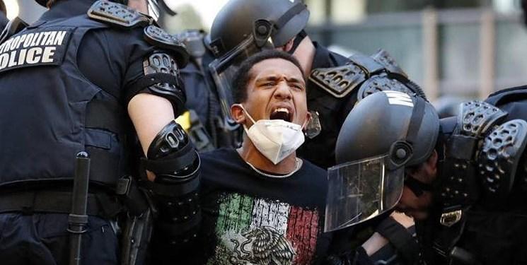 آخرین آمار دستگیرشدگان اعتراضات آمریکا