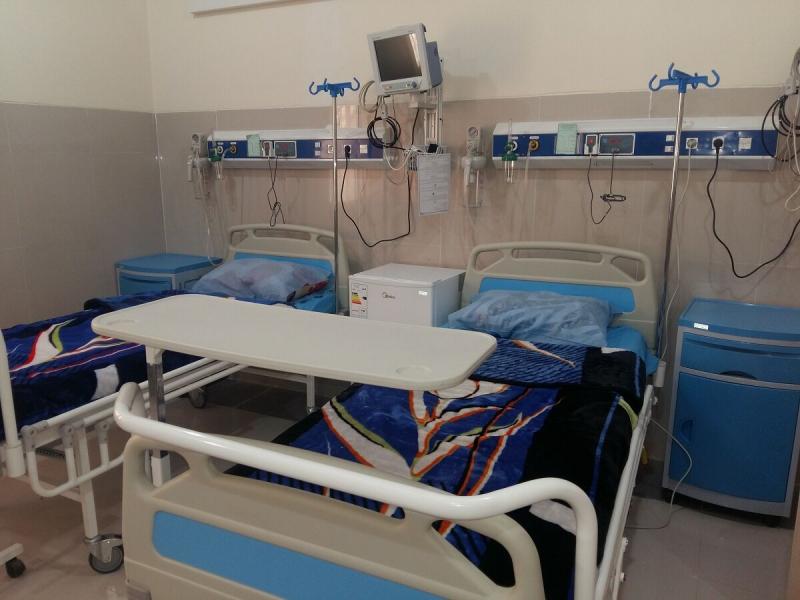 بخش تالاسمی بیمارستان بقیه الله شهرستان بشاگرد به بهره برداری رسید