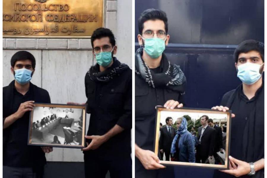 اهدای تصاویر ملوانان اسیر شده و محاکمه اعضای حزب توده به سفارتخانه های انگلیس و روسیه