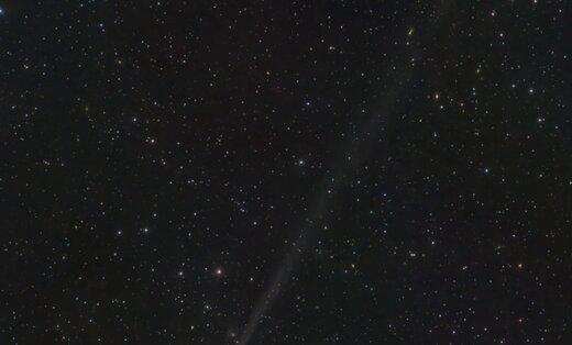 عکس | شکار دنباله‌داری با گیسوی سبز در آسمان نیمکره شمالی
