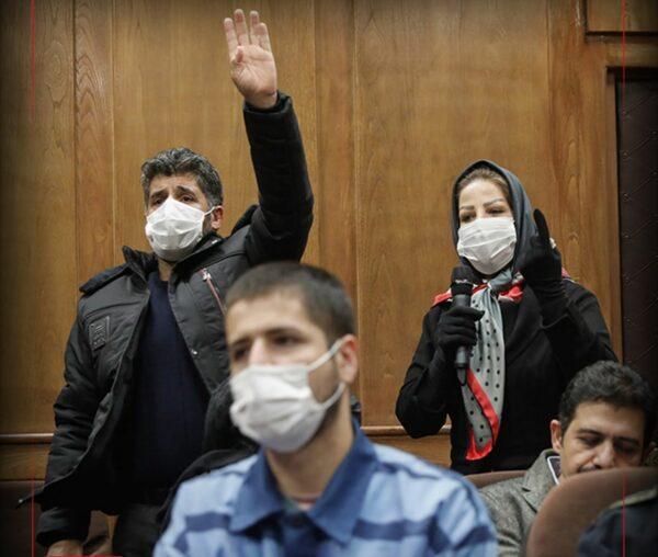 اعتراضات مقابل زندان رجایی‌شهر در واکنش به خطر اعدام محمد قبادلو و محمد بروغنی
