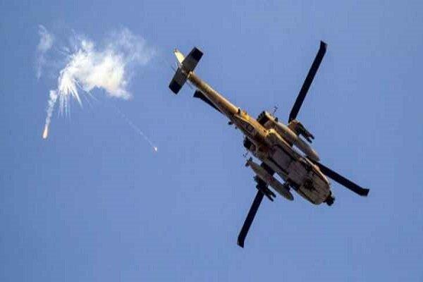 خودزنی صهیونیست‌ها/حمله بالگرد نظامی به تجمع عناصر ارتش اشغالگر
