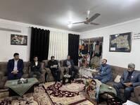 دیدار دبیر ستاد حقوق بشر با برخی خانواده‌های شهدا در استان گلستان+ تصاویر