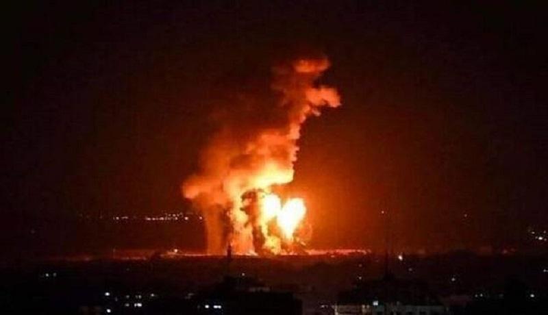 آتش‌سوزی در میدان گازی کورمور در کردستان عراق