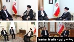 ترافیک حضور رهبران «گروههای تروریستی» در ایران؛  نخاله با خامنه‌ای، رئیسی و قالیباف دیدار کرد