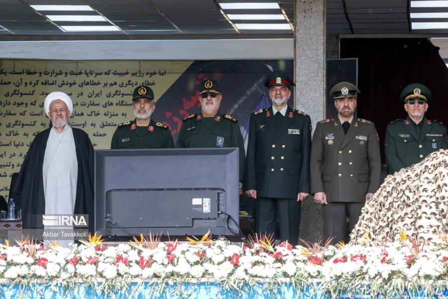 اولین حضور سردار حاجی‌زاده بعد از عملیات وعده صادق