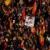 Thousands protest against Spanish govt in Madrid