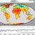 نقشه های درجه حرارت زمین/ آینده زمین نارنجی می شود