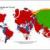 نقشه پربازدیدترین سایت‌های دنیا/عکس