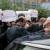 تجمع در اعتراض به حضور هاشمی در دانشگاه امیرکبیر