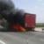 آتش زدن ۱۰ کامیون و اتوبوس ایرانی در ترکیه