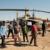 تصاویر:فرود اضطراری یک بالگرد در قزوین