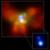 عکس| تلسکوپ‌ها لحظه ادغام دو سیاه‌چاله را شکار کردند