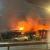 انفجار و آتش‌سوزی گسترده در تل‌آویو