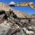تخریب سازه‌های حاشیه رودخانه چله گاه متعلق به نهادهای دولتی با دستور قضایی