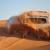 واژگونی خودروی پرادو در کویر مرنجاب