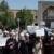 تجمع در فیضیه قم علیه طرح بانکداری اسلامی مجلس /  پلاکارد اعتراض به «تصویب طرح ربا محاربه با خدا» + عکس