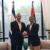 دیدار وزیر خارجه امارات با وزیر جنگ رژیم صهیونیستی