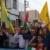 تجمع مردم آب‌پخش در محکومیت جنایات رژیم صهیونیستی