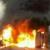 آتش سوزی خودرو نیسان در تربت حیدریه