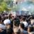 تشییع پیکر شهید گمنام در شهر سیریک
