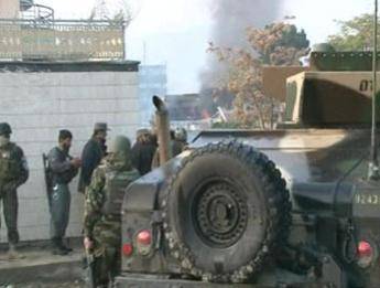 حمله مسلحانه طالبان به ساختمان نمایندگان سازمان ملل در کابل