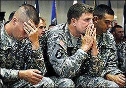 افزایش خودکشی در پایگاه نظامی "فورت هود" آمریکا از آغاز جنگ عراق
