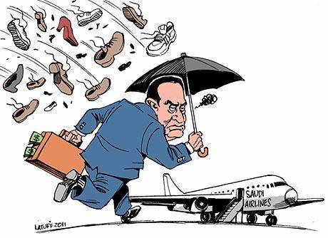 كاريكاتور: سرنوشت حسنی مبارک