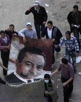 "تظاهرات میلیونی" در مصر برای برکناری مبارک