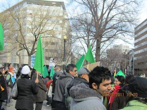 گزارش مراسم بزرگداشت شهدای ۲۵ بهمن در واشنگتن دی سی