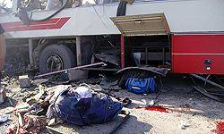 6 زائر ايراني امروز بر اثر واژگوني اتوبوس در سوريه جان باختند