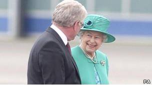 سفر تاریخی ملکه الیزابت دوم به جمهوری ایرلند آغاز شد